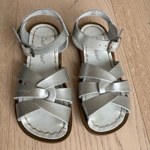 Salt Water Sandals in Silver